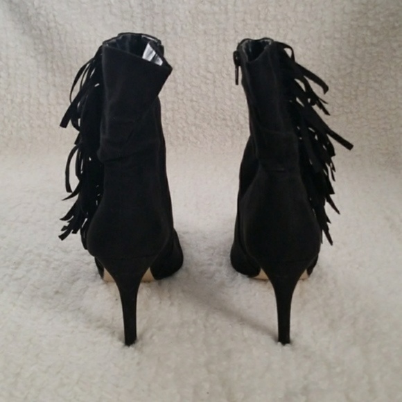 *sold*Just Fab size 10 Posey Fringe Bootie - Picture 4 of 7